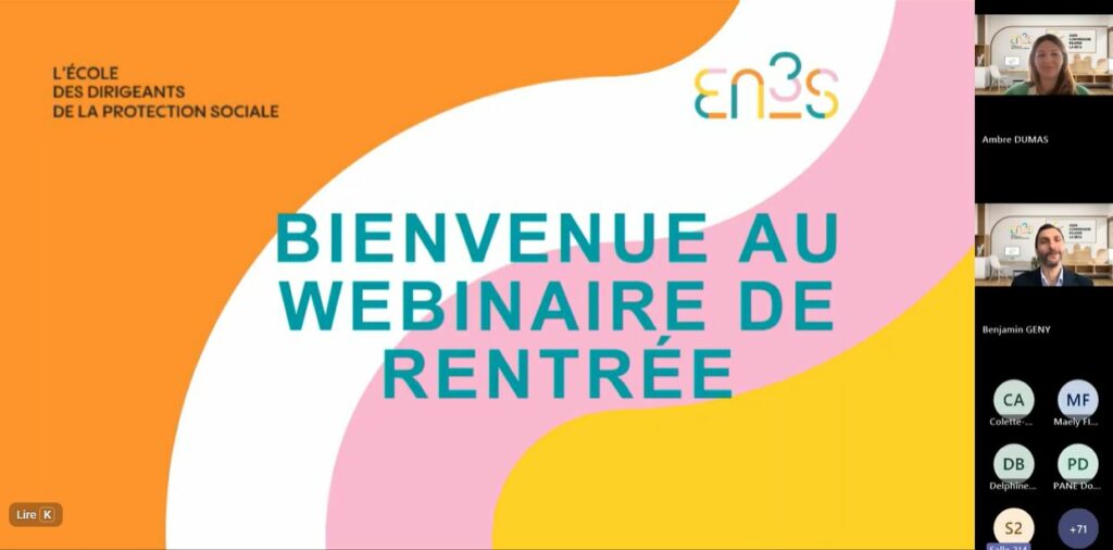 replay du webinaire de rentrée