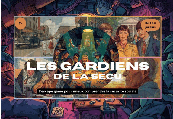 le jeu "Les Gardiens de la sécu"